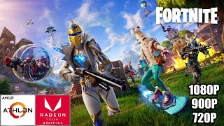 AMD Athlon 3000G Vega 3  8GB Ram  Fortnite Chapter 4 Season OG [upl. by Lucretia]