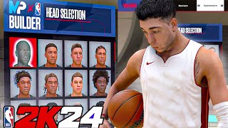 NBA 2K24 PS5 MyCareer  Player Creation  Face Scan Ep1 [upl. by Nywroc859]