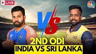 India Vs Sri Lanka Match LIVE  India Vs Sri Lanka 2nd ODI Score  Rohit Sharma  Virat Kohli  N18L [upl. by Nort926]