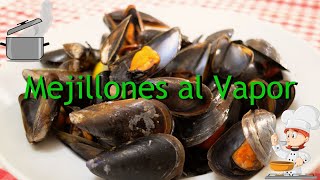 Receta Sencilla y económica para un entrante veraniego Mejillones al vapor y tu como los haces [upl. by Ahsika737]