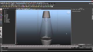 Maya Basics  Lava Lamp Project 05 of 06  Dynamics 01 [upl. by Ardnikat]