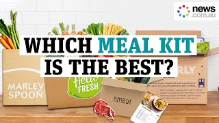 Meal delivery services compared Hello Fresh Marley Spoon Dinnerly Pepper Leaf  which is best [upl. by Pascia]