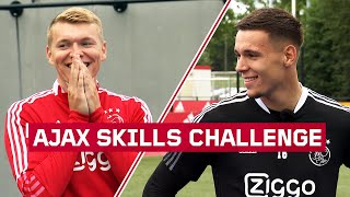 AJAX SKILLS CHALLENGE 3  Perr Schuurs vs Jay Gorter [upl. by Pascha]