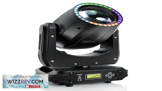 Somspot 180W LED Moving Head Light Beam Stage Light Effect Projector Review [upl. by Ocirred]