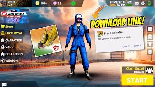 free fire India download link 😱  ffi download  free fire India  gaming with modi [upl. by Atteuqnas]