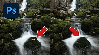 OBJEKTE ENTFERNEN in Photoshop mit wenigen Klicks [upl. by Uhp230]