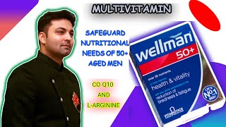 Wellman 50  multivitamin tablet  Dr Zain The Healthier Pakistan [upl. by Suoirad]