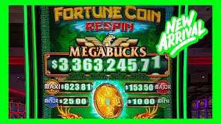 NEW VERSION OF MEGABUCKS YES WE PLAYED IT CASINO SLOTS MEGABUCKS FYP [upl. by Carlen377]