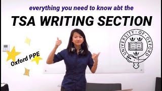 ACE THE TSA WRITING SECTION  Oxford PPE Series [upl. by Ailee892]