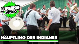 🟢 Da sprach der alte Häuptling der Indianer  Feuerwasser 🎼  Live  Cover  Gus Backus  Blasmusik [upl. by Seften413]