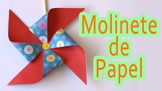 Molinillo de papel  Manualidades para todos [upl. by Losyram]