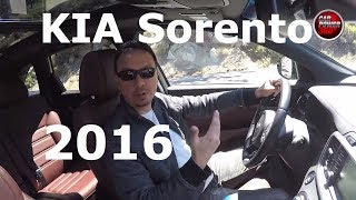 Kia Sorento 2016 prueba de manejo y detalles del vehículo [upl. by Atenahs]