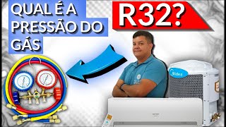 🎯QUAL A PRESSÃO DO GÁS R32 [upl. by Essie]