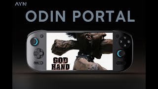 Odin2 Portal God handAetherSX2 4x Resolution Setting [upl. by Arek412]