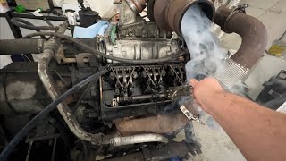 Will it start Broke motor bought to replace bad engine in a bus detroit diesel 6v92TA after repairs [upl. by Tat]