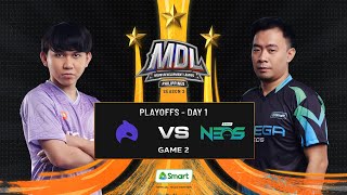 MDL PH S2 Playoffs Day 1 ECHO vs OMGN Game 2 [upl. by Ierdna]