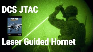 DCS JTAC  DCS F18 Laser Guided SEAD [upl. by Hsemin]