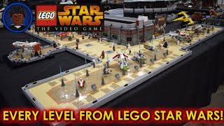 We Built EVERY Level from LEGO Star Wars The Video Game [upl. by Yenobe730]