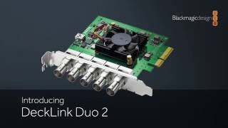 Introducing Decklink Duo 2 [upl. by Leighland532]