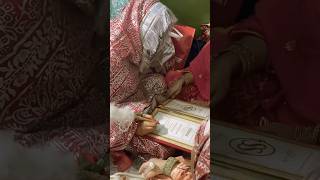 Nikkah nikkah muslimwedding bihari wedding weddingsong viralvideo fam [upl. by Mariana]