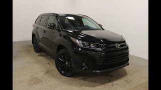 2019 Toyota Highlander XLE AWD Nightshade Package [upl. by Anelrihs]