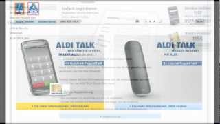 Aldi Talk  Sim Karte Regristrieren  So gehts [upl. by Eednim732]