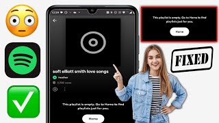 Spotify não está funcionando hoje  Spotify Esta lista de reprodução está vazia Android [upl. by Cj]