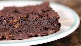 Plant Based Vegan Brownies  Refined Sugar Oil and Gluten Free [upl. by Jacinda660]