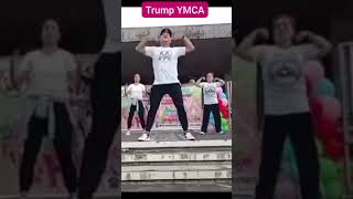 president trump YMCA ymca shortvideo zumbadancelife danceworkout [upl. by Billie430]