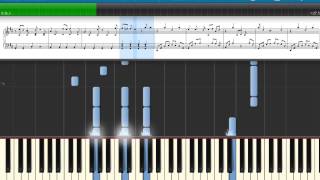 Log Horizon 2 ED Wonderful Wonder World Piano Synthesia Tutorial [upl. by Ailemak127]