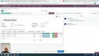 Odoo Manufacture Routing [upl. by Lowis]