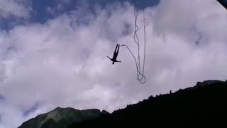 160 Meter Bungee Jump Schlegeisspeicher [upl. by Fairbanks]