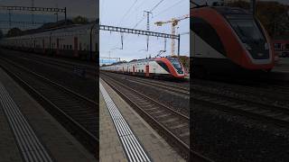 RABe502 FVDOSTO SBB CFF FFS sbb cff ffs fvdosto rabe502 trainspotting schweiz shorts yt [upl. by Ynomrah]