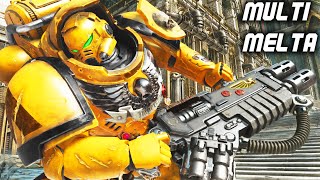 MULTIMELTA GAMEPLAY Imperial Fists Eradicator vs Tyranids  Warhammer 40k Space Marine 2 [upl. by Kenny]