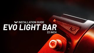 Installation Guide  EVO Light Bar [upl. by Mcnalley]