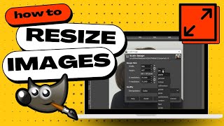 GIMP  How to Easily RESIZE IMAGES and Retain Quality [upl. by Mercedes]