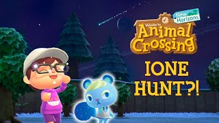 Super Chill Ione Villager Hunt  Animal Crossing New Horizons [upl. by Elbring]