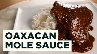 Oaxacan Mole Negro Recipe  How to cook Mexican Cocolate Mole Sauce [upl. by Rogerio]