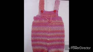 Tuto combinaison facile de bébé au crochetgrenouillère facile bébé au crochet 11 [upl. by Jovia]