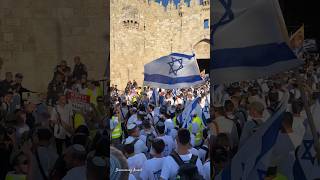 Jerusalem Day The Israeli Dance of FlagsIsrael 2024 [upl. by Gawlas]