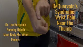 DeQuervain’s Syndrome Pain in the Wrist Near the Thumb [upl. by Payson961]