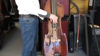 Eminence vs Universal ELectric Upright Basses at FMI Basses [upl. by Katine]