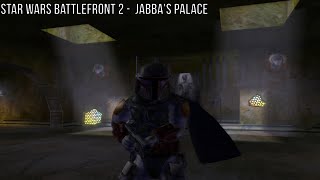 Star Wars Battlefront 2  Jabbas Palace  Empire  No Commentary [upl. by Eussoj]