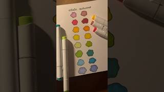 La palette autunnale che ci serviva 🎨🍁 coloring colori palette arte art tutorial asmr [upl. by Llemhar]