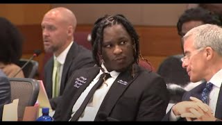 Young Thug YSL trial live stream  Monday August 19 [upl. by Learsi]