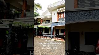 11 cent land with 2700 sqft house for sale in kanjoorAirportAluvaKaladyhouse for sale in Kerala [upl. by Ahsitan]