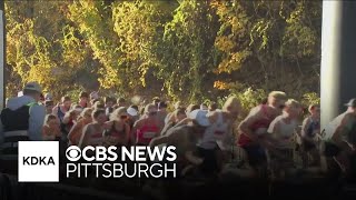 EQT 10Miler draws record number of runners to Pittsburgh [upl. by Feinstein]