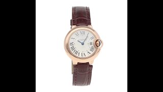 Cartier Ballon Bleu Pre Owned Watch Ref 3007 [upl. by Claudia508]