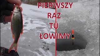 PODLODOWE ŁOWIENIE NA NIEZNANYM STAWIE [upl. by Danelle]