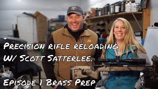 Brass Prep for Precision Rifle Reloading with Scott Satterlee [upl. by Tomkiel]